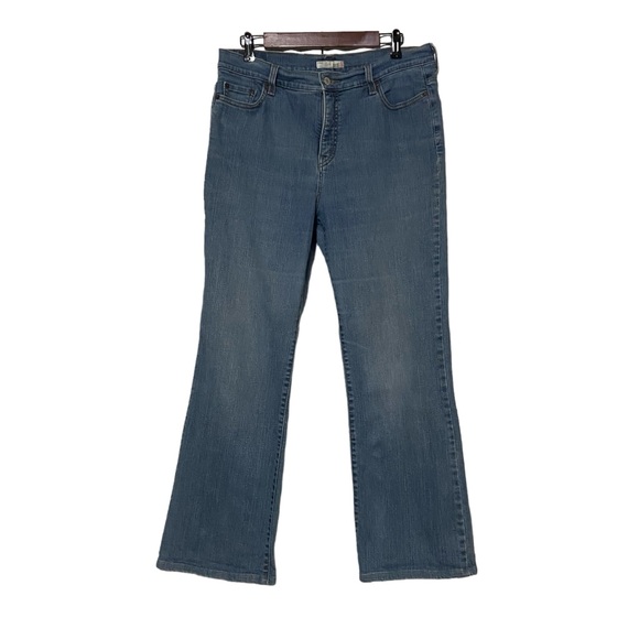 Levi’s 512 Perfectly Slimming Boot Cut Denim Jeans Blue - Picture 4 of 14